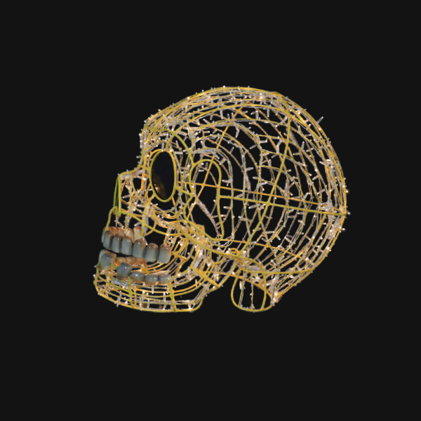 Skull Warm - WW - Floor standing