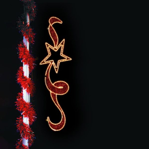 Christmas Star - Pole Mount