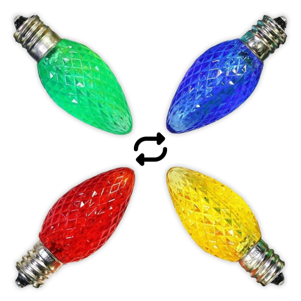 Color Flip C7 LED Lamps