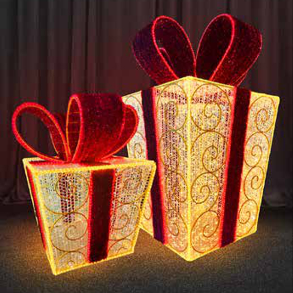 Gift Package With Scrolls & Bow