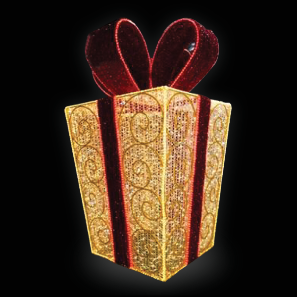 Gift Package With Scrolls & Bow