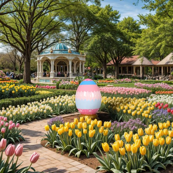 Easter Egg With Base 70Cm E