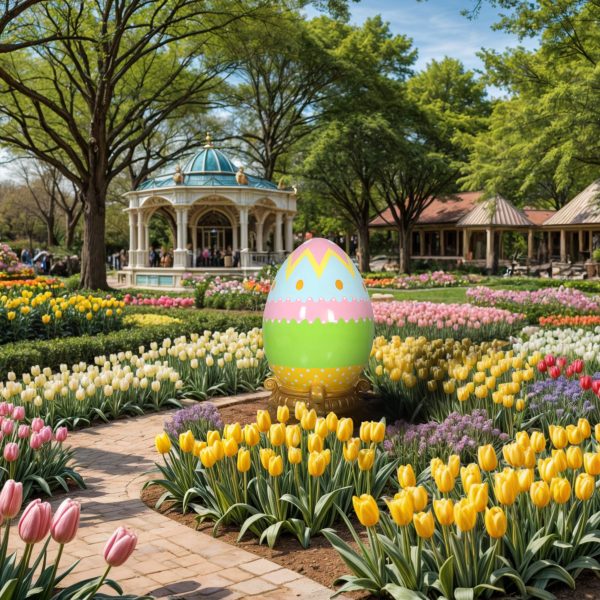 Easter Egg With Base 140Cm D