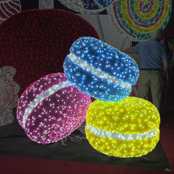 3D Macaroons - Set of 3