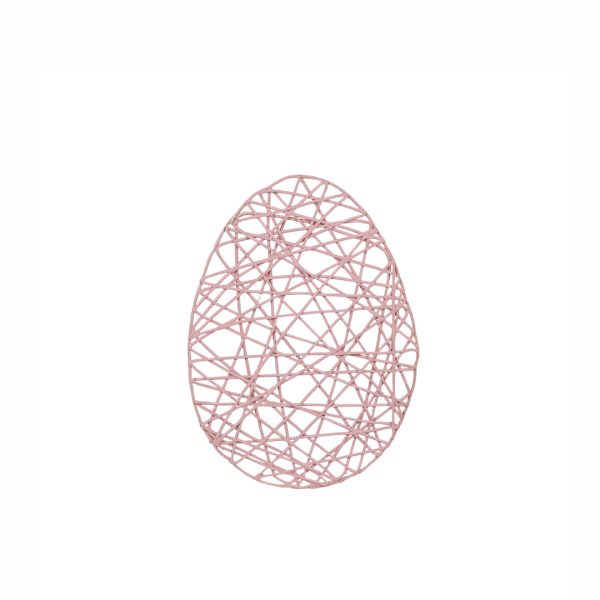 2D Organic Easter Egg 60Cm Pastelpink