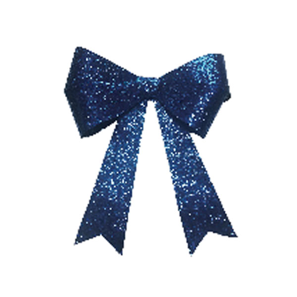 Glitter Bow - Blue