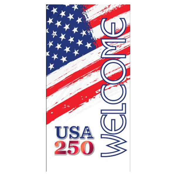 USA 250 Welcome Flag