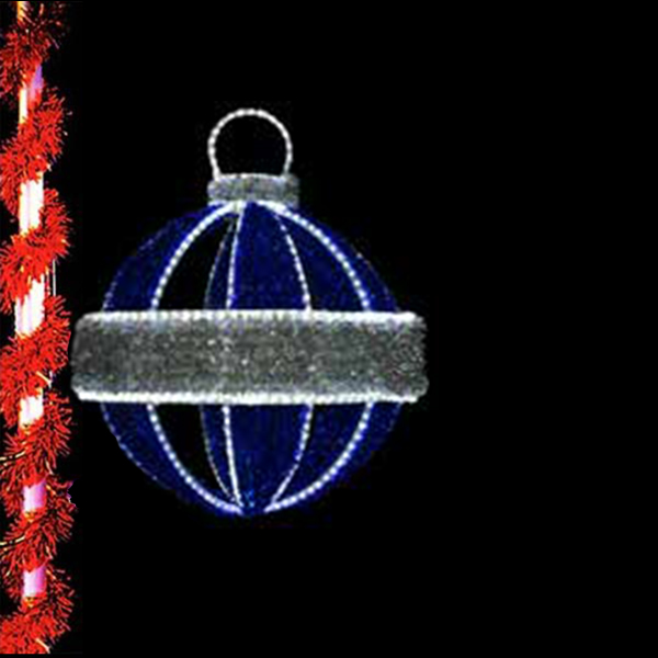 Garland Ornament - Classic Sky - Pole Mount
