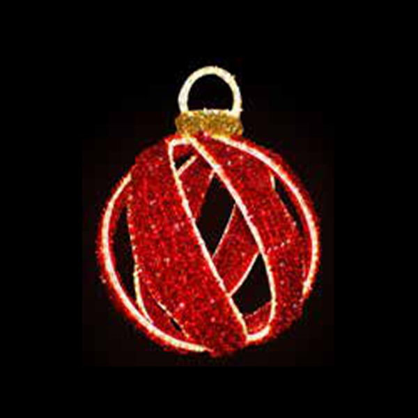 Garland Ornament - Spiral - Self Standing