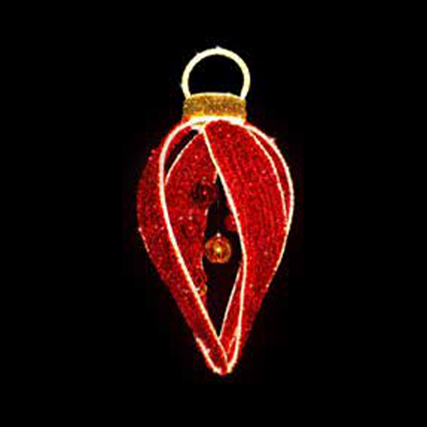 Garland Ornament - 3D Pendant - Self Standing