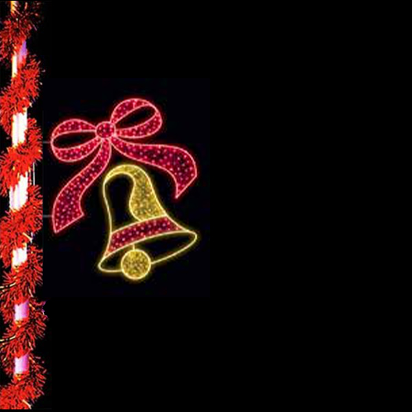 Bows and Bells - Pole Mount A