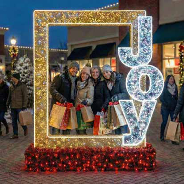 Joy" Picture Frame Photo Op