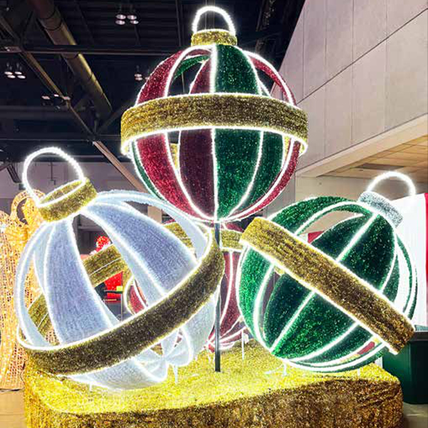 Giant Ornament Stack