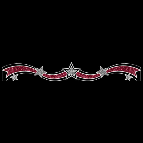 Christmas Star Ribbon - Skyline