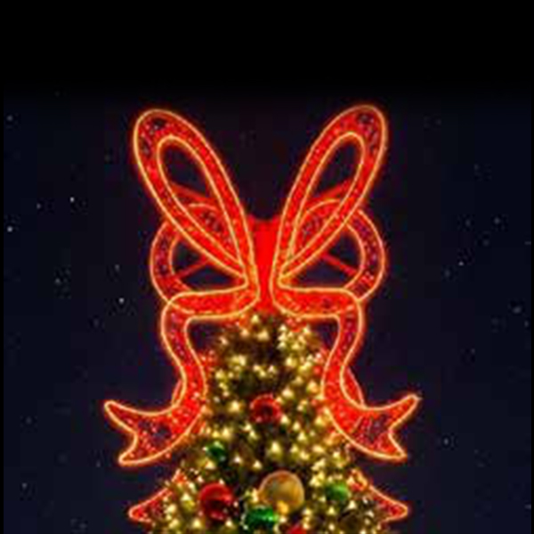 Bow Tree Topper