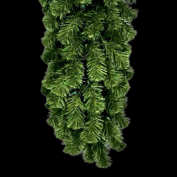 Bullpine Garland with No Ornaments 12' 35 Tips/Ft.