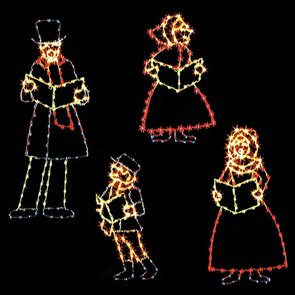 Group of 4 Carolers